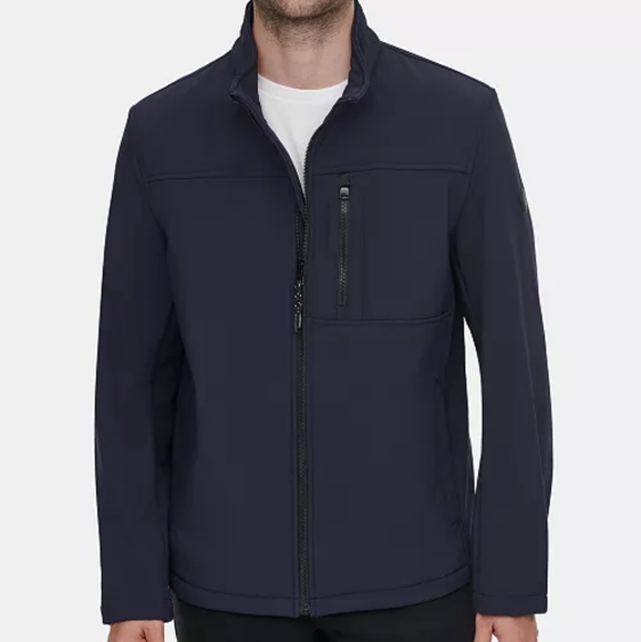 Calvin Klein Other - NWOT Calvin Klein Navy Soft Shell Jacket